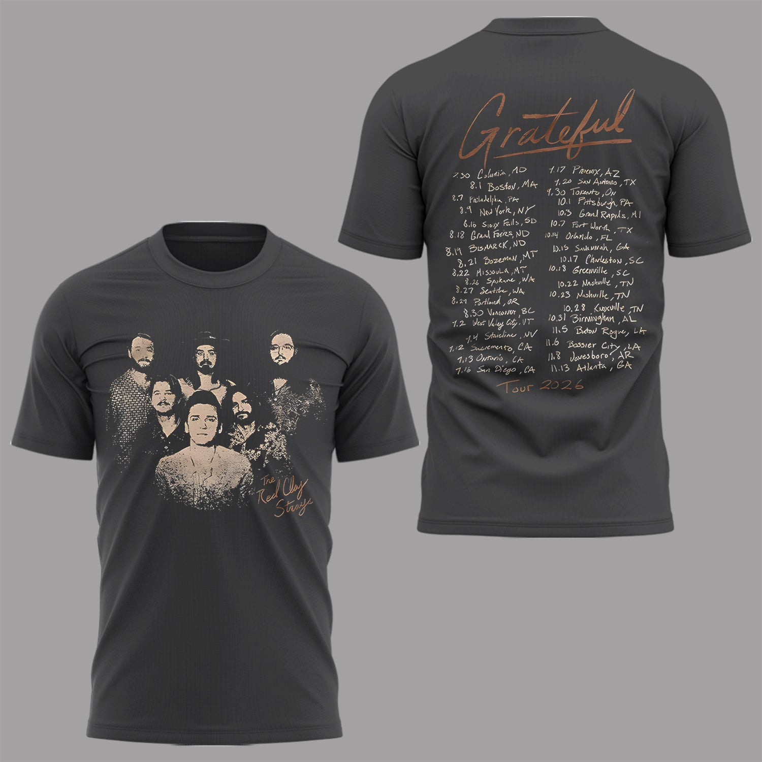 Limited Edition The Grateful Tour Shirt-PA073126010 - Image 2