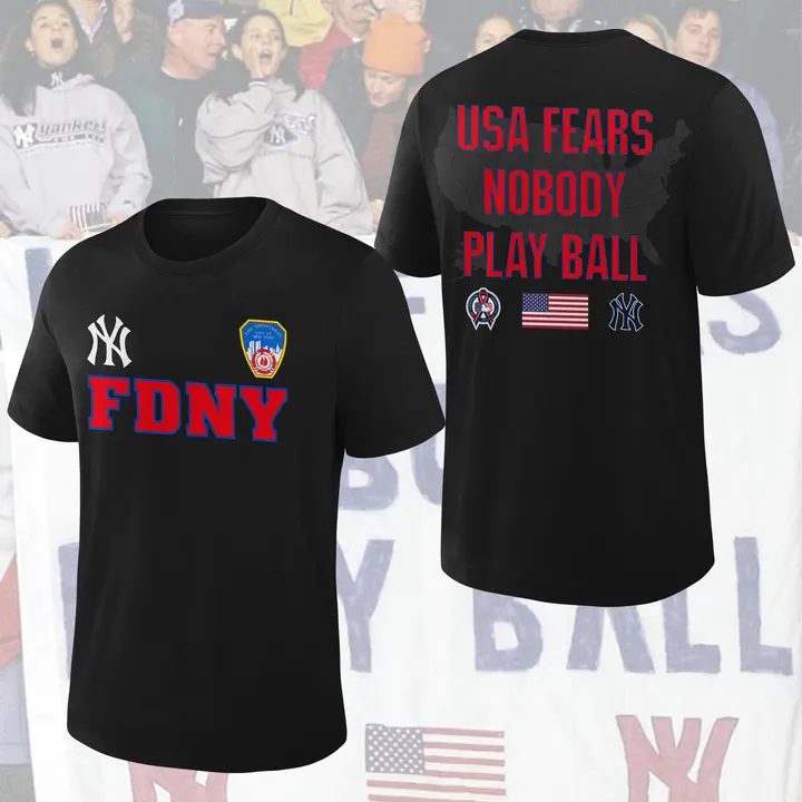 01.New York Yankees x FDNY T-shirt