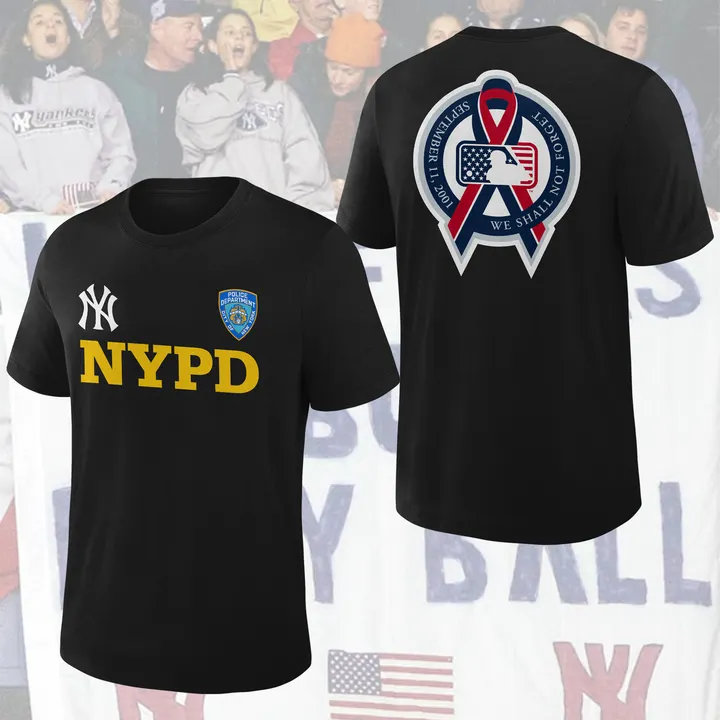 03.New York Yankees x NYPD T-shirt